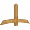 Ekena Millwork Bellingham Rough Sawn Timber Gable Bracket, Western Red Cedar, 72"W x 36"H x 4"D x 6"F, 12/12 Pitch GBW072X36X0406BEL00RWR - alternate 2
